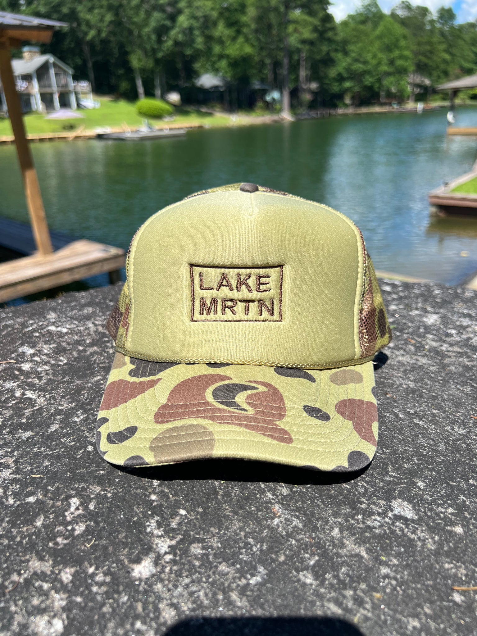 Lake Martin Camo Hat