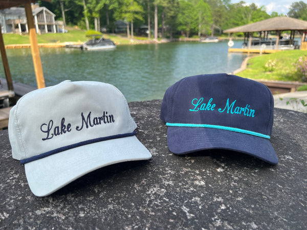 Lake Martin Vintage Rope Hat
