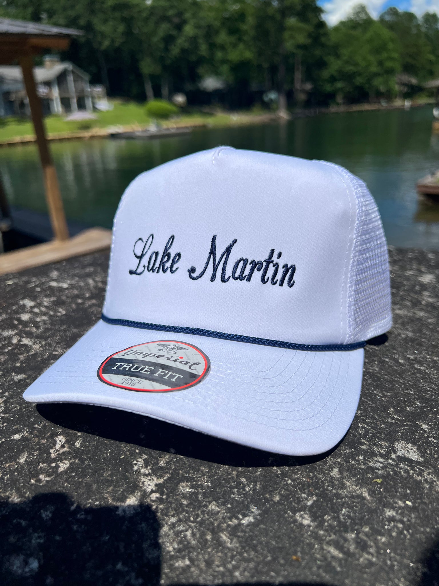 Lake Martin Imperial Rope Mesh Hat